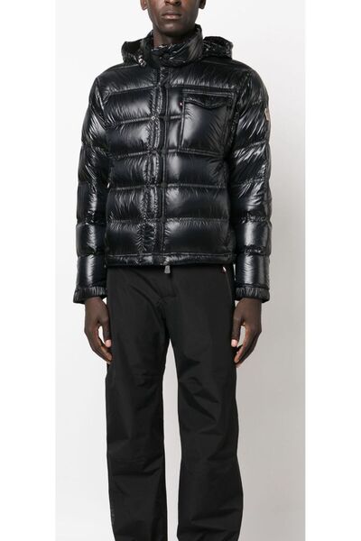 MONCLER GRENOBLE Raffort Puffer Jacket - Black Padded