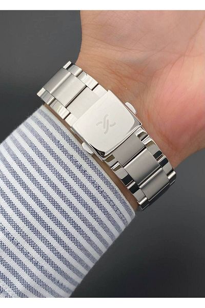 Daniel Klein Silver Men's Wristwatch 3 Atm Waterproof