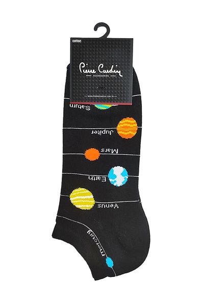 Pierre Cardin Мъжки чифт от 3 шарени памучни чорапи до глезена
