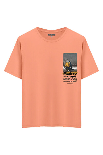 Mounte Bianca Unisex kišni dan - Oversize kroj T-shirt