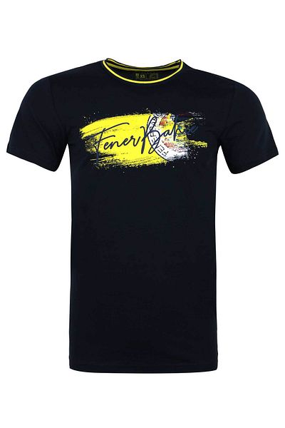 Fenerbahçe Ανδρικό μπλουζάκι Tribune - Λεπτομερές μπλουζάκι με πινέλο