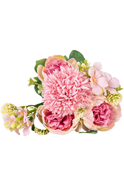 Herdekora Yapay Çiçek Şakayık Buket 6 Dal Pembe 30 Cm.