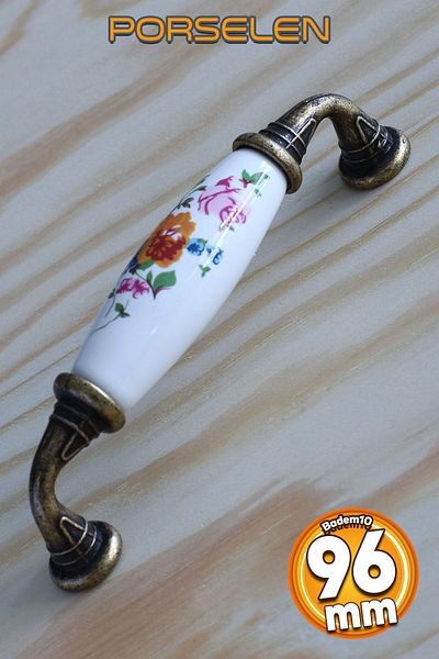 Badem10 Dulap cu sertar de bucătărie PREMIUM din porțelan fără fir (96 MM/9,6 CM)