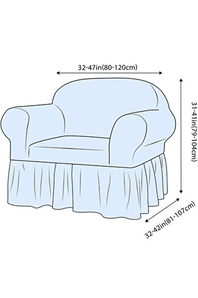 kanway Bürümcük 3 2 1 1 Koltuk Takımı Örtüsü. Lastikli, Esnek, Yıkanabilir Çekyat, Kanepe Kılıfı