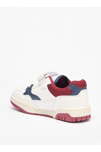 LBL by Shoexpress Panelled Shoes with Hook and Loop Closure