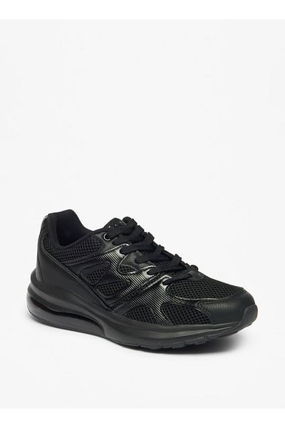 Missy Panelled Sneakers with Lace-Up Closure