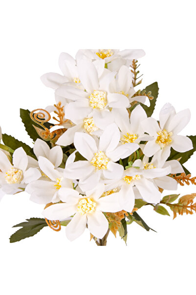 Herdekora Artificial Flower Lilyum-Lily Bunch White 30 Cm.