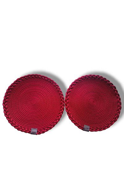 Suplacınızhome 2-Piece Set of American Serving Plate and Plate