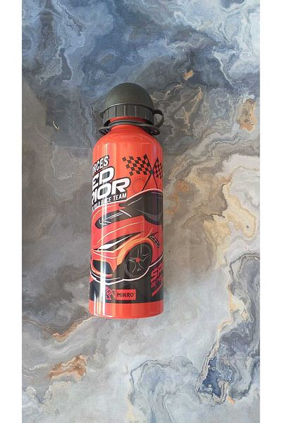 Mikro Aluminum Flask 500 ml Mt-2510 4 Different Colors and Figures