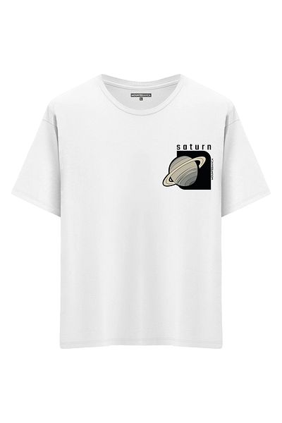 Mounte Bianca Unisex Saturn - Μπλουζάκι Oversize