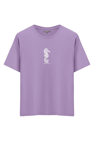 Mounte Bianca Unisex morski konjić - Oversize kroj T-shirt