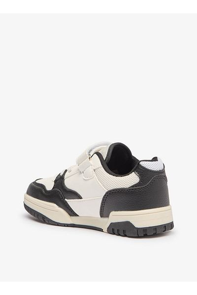 LBL by Shoexpress Panelled Shoes with Hook and Loop Closure