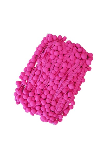 Kalben Kumaş شريط بوم بوم فوشيا بطول 5 متر