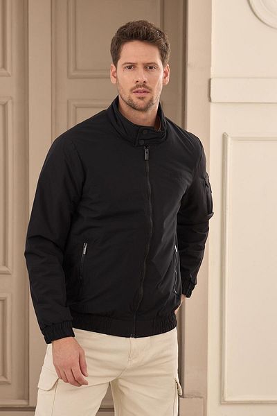 Danger Black Men's Waterproof Jacket Coat
