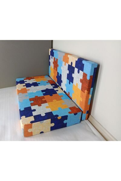 BARERMO Yapboz Mini Şark Köşesi Otantik Yer Minderi Minder Süngerli Yer Minde...