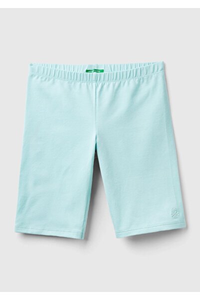 United Colors of Benetton Аква зелени мини велосипедни клинове - момичета, бр...