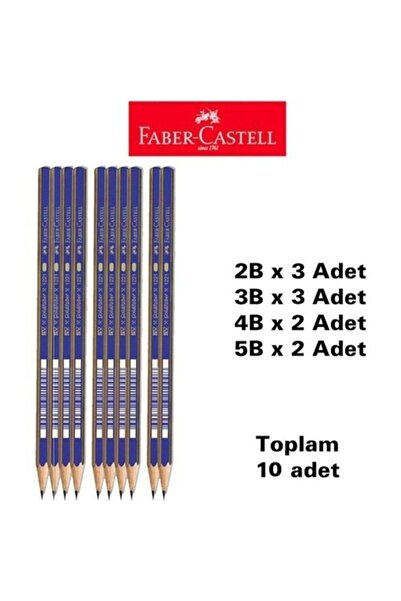 Faber Castell Faber-castell Dereceli Kalem Seti 10'lu