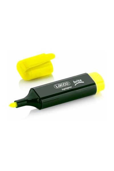 Lacco Highlighter 10 pcs Yellow