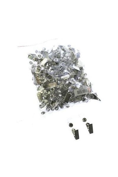 Linea Metal Tong Clip 100 Pack