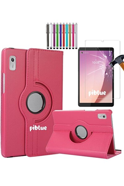 piblue متوافق مع لينوفو تاب M9 TB310FU (ZAC30136TR) موديل 360 °   مجموعة حافظ...