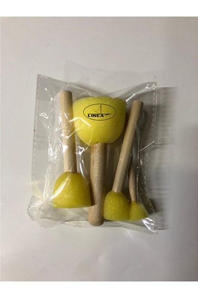 Linea Artistic Pompom Brush Buffer Brush 4 Pieces P.f