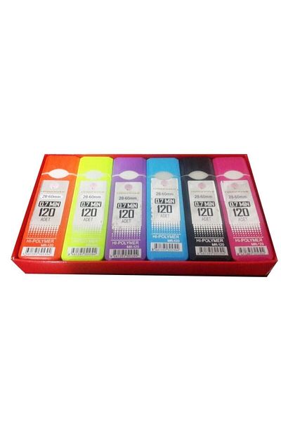 MİKROGOLD Min Pen Tip 6 Pieces 120 Pieces Tube 07 mm