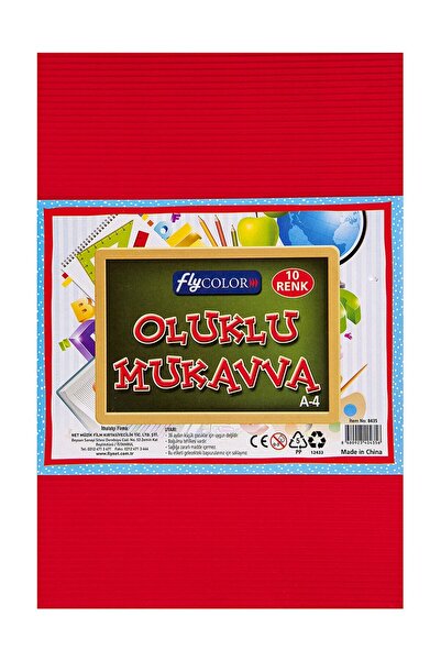 Fly Mukavva Oluklu A4 10'lu