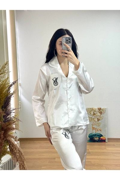 SATTENS Satin Silk Pajama Set - Vs Model