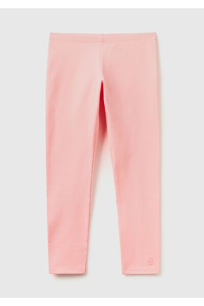 United Colors of Benetton Ροζ Benetton 03Z Κεντητό Κοριτσίστικο Κολάν
