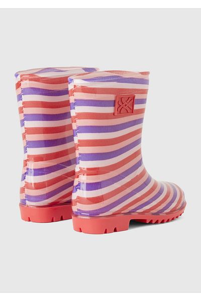 United Colors of Benetton Red Rain Boots for Boy