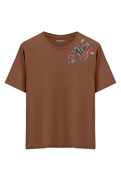 Mounte Bianca Unisex Serpente - Oversize majica