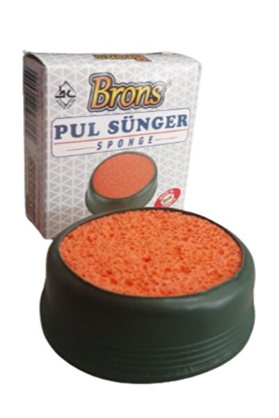 Brons Pul Süngeri (parmak Nemlendirici) Yerli Üretim 1 Adet