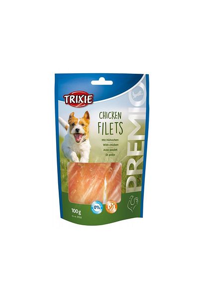Trixie Premio Chicken Filets Dry Food for Dogs, 100g