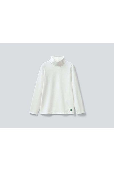 United Colors of Benetton Βασικό T-Shirt με λαιμόκοψη