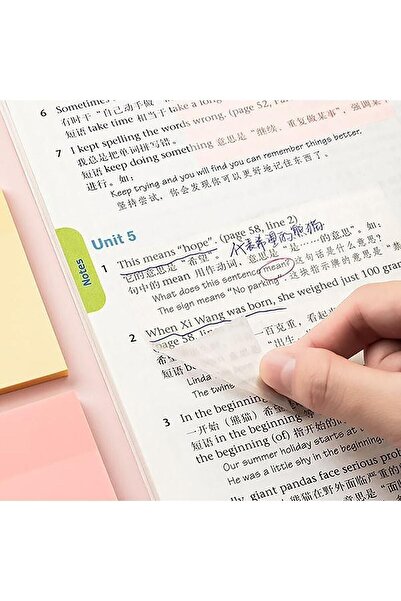 STICK STICKER Transparent Note Paper Post It