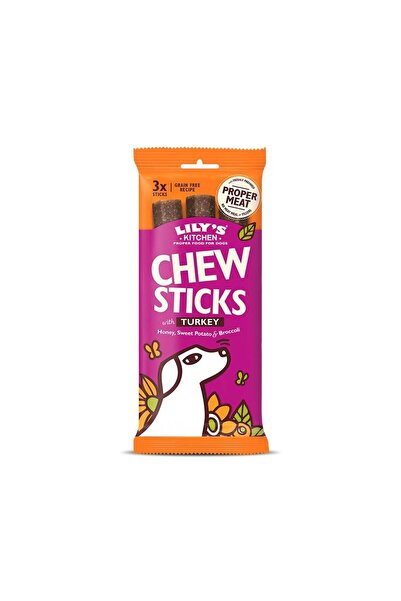 Lily's Kitchen Turkey Flavoured Chew Sticks for Dogs, 120g