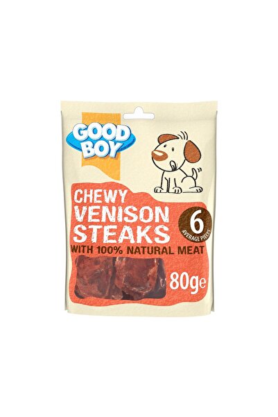 Armitage Chewy Venison Steaks, 80g