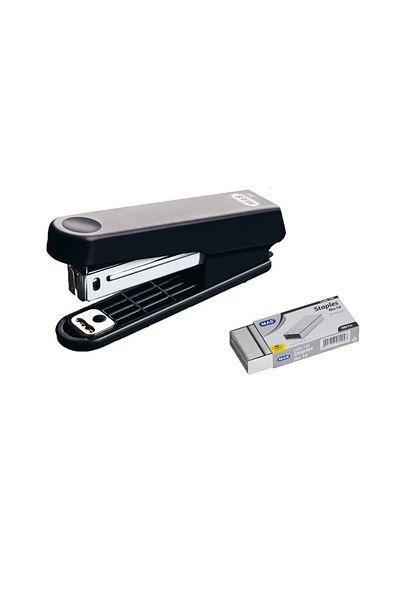 Mas buymxx Black Small Stapler + 1 Pack White Staples desiny 1082424