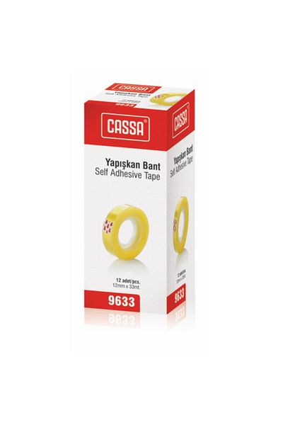 Cassa 12*33 Cellophone Tape 9633