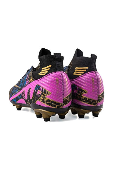 KAOF SHOES Férfi fekete Air Zoom futballcipők - Gyermek futballcipők zoknival, karkötővel, Astroturf pályával és futballcipőkkel