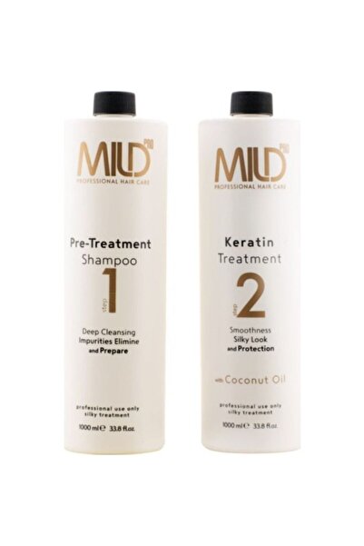 Mild professional Mild Keratin ( Coconut ) Seti ( 1000 Ml + 1000 Ml )