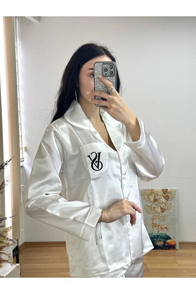 SATTENS Satin Silk Pajama Set - Vs Model