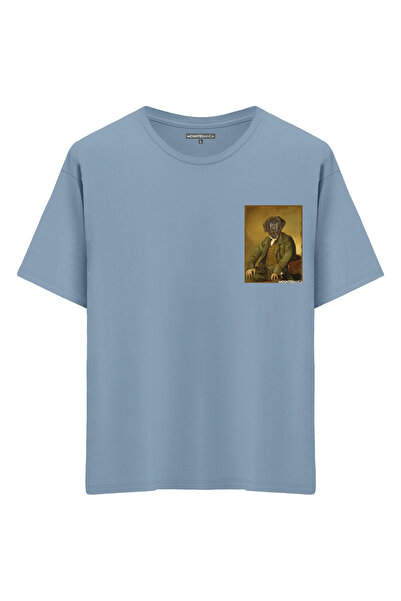 Mounte Bianca Unisex pas džentlmen - Oversize kroj T-shirt