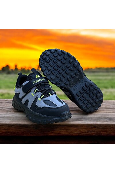 fikret bağcı erkek çocuk bağcıklı cırtlı kauçuk ithal kalın esnek taban ortopedik mevsimlik spor ayakkabısı