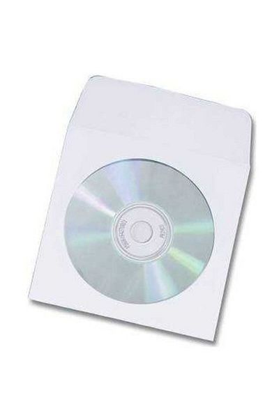 ELBA CD Envelope with White Window 12.5x12.5 90 Gr 100 Lt