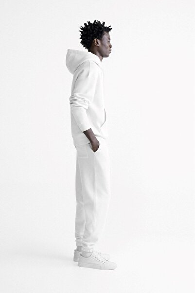 The Champ Clothing Λευκό Oversize Hoodie - Φούτερ με κουκούλα, Fleece Peanuts Letter, Snoopy Pattern Printed