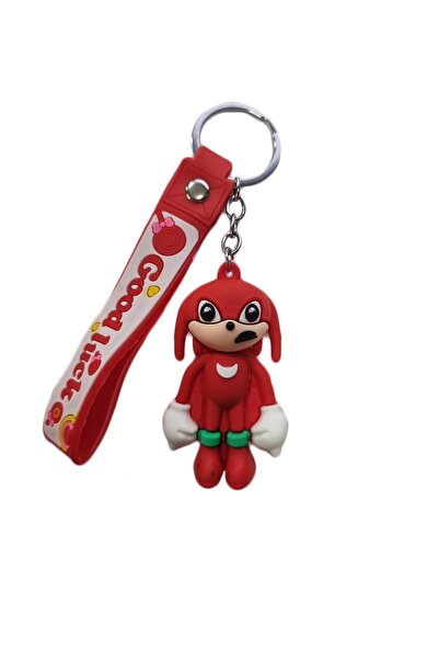 Mashotrend 22 cm Silikon Anahtarlık Knuckles Anahtarlık - Sonic Çocuk Anahtarlık