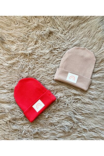 enes baby Rib Rainbow - Pack of 2 Beanie