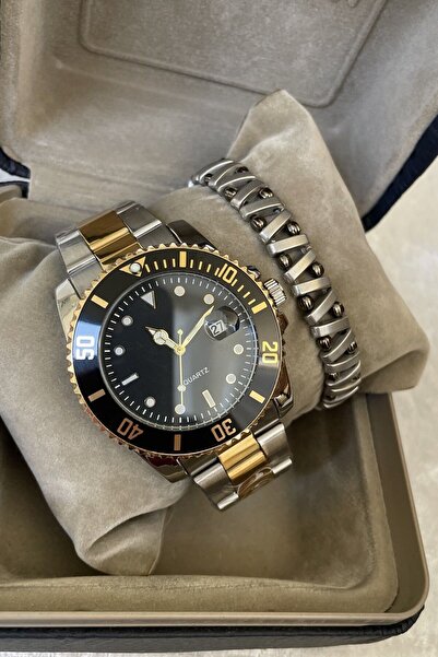 Leerybee Men's Wristwatch - with Bracelet That Reflect Your Style