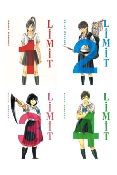 Romans Yayınları En Çok Okunan Manga Serisi Limit Seti 4 Kitap Keiko Suenobu ...